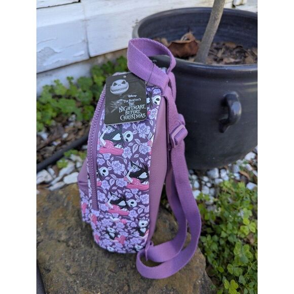 Mini Backpack  NBC Nightmare Before Christmas. Pink and purple Brand new BNWT - Picture 2 of 10
